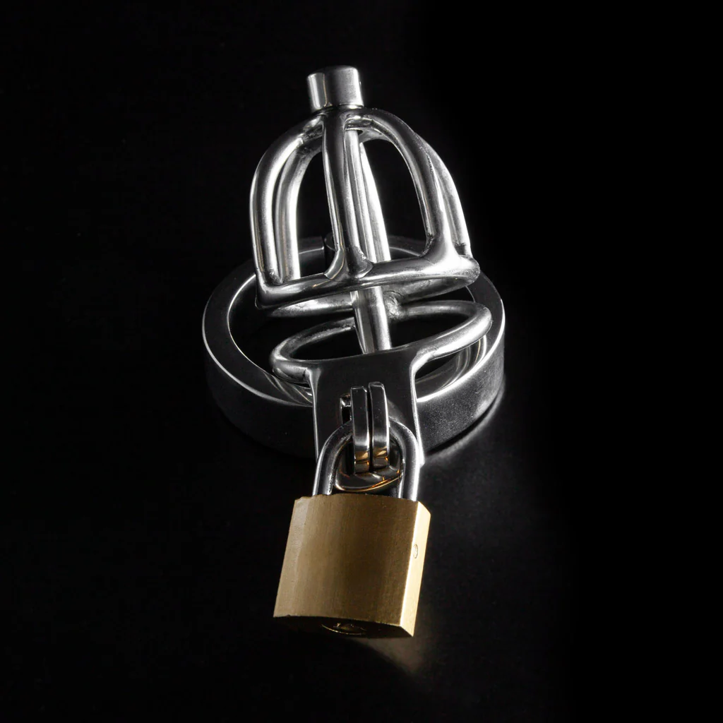 Micro Cage with Urethral Sound - Ring 45mm - Image 2