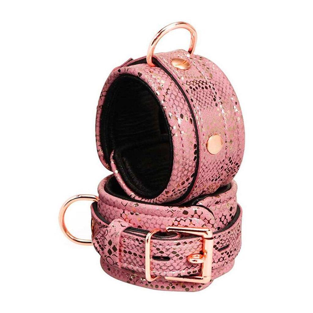 Rose Gold Snake Wrist Cuffs - Image 4